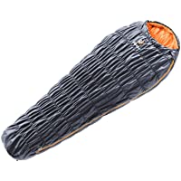 Deuter Exosphere 0° SL Saco de Dormir- Adultos Unisex- Graphite-Mango- Talla Única